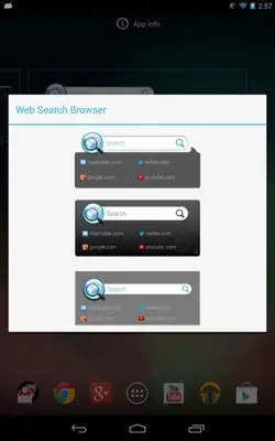 Web Search Browser android App screenshot 4